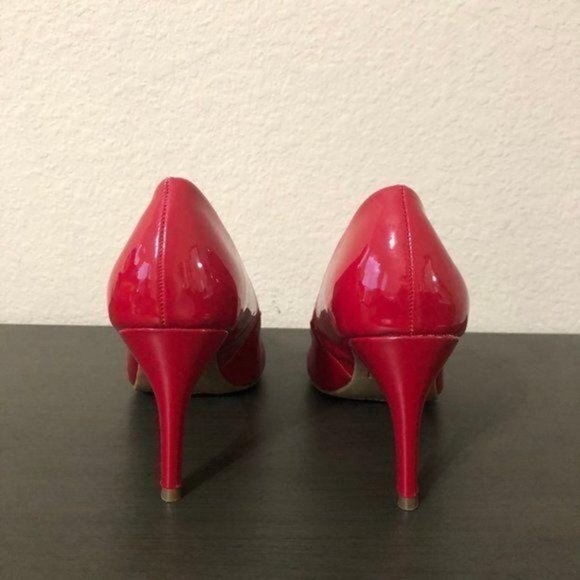 Scoop Red Patent Leather High Heels - Picture 4 of 9